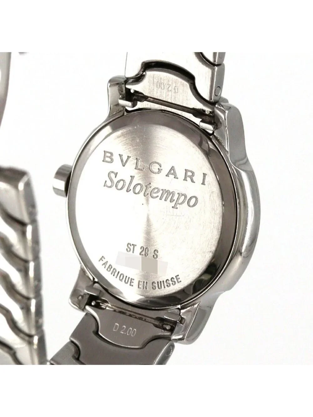 Bvlgari Bulgari Solo Tempo SS Quartz Watch